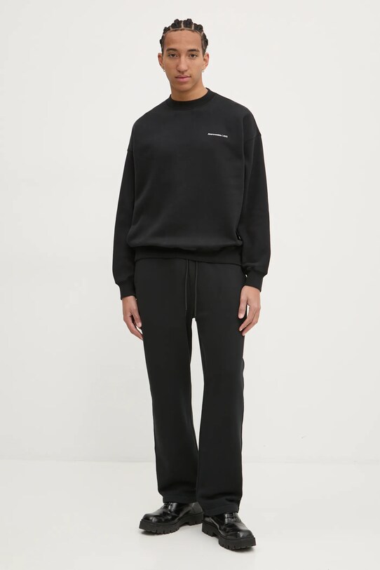 Abercrombie & Fitch pantaloni de trening KI134.4100.900 negru AW24
