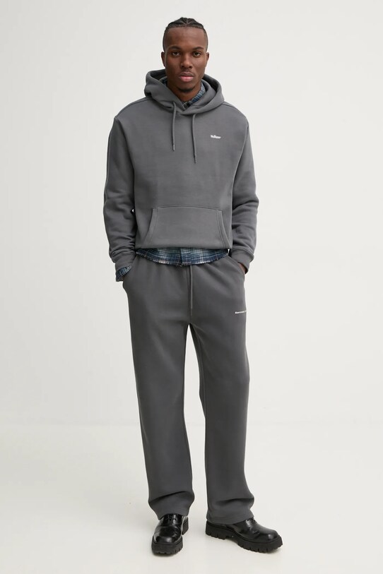 Tepláky Abercrombie & Fitch KI134.4112.120 sivá AW24
