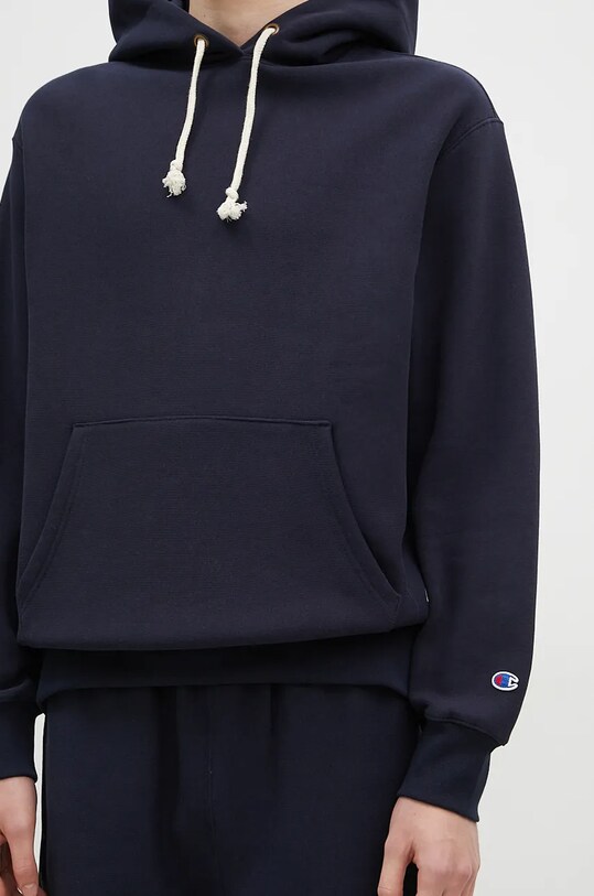 Champion bluză Hooded Sweatshirt 220705 bleumarin
