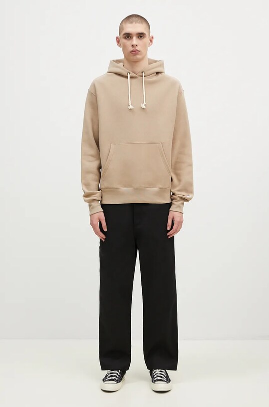 Dukserica Champion Hooded Sweatshirt 220705 bež