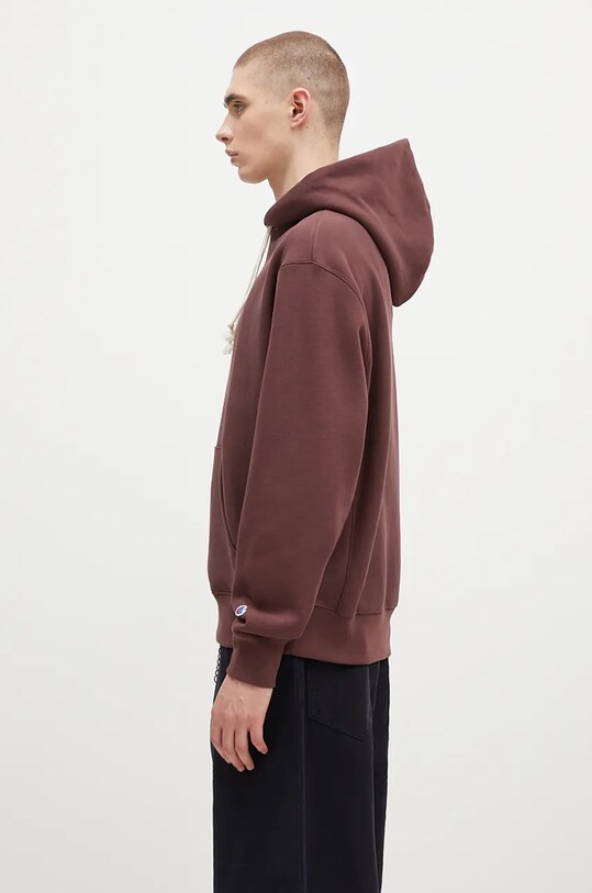 Champion bluză Hooded Sweatshirt 220705 maro AW24