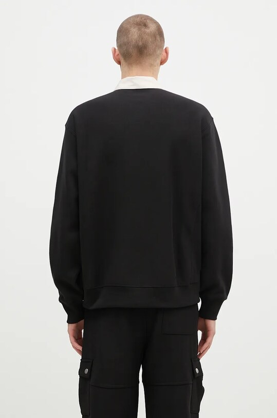 Oblečenie Mikina Champion Polo Neck Sweatshirt 220708 čierna