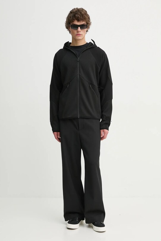 Μπλούζα Heliot Emil AW24.M.08.070.BLK01 μαύρο AW24