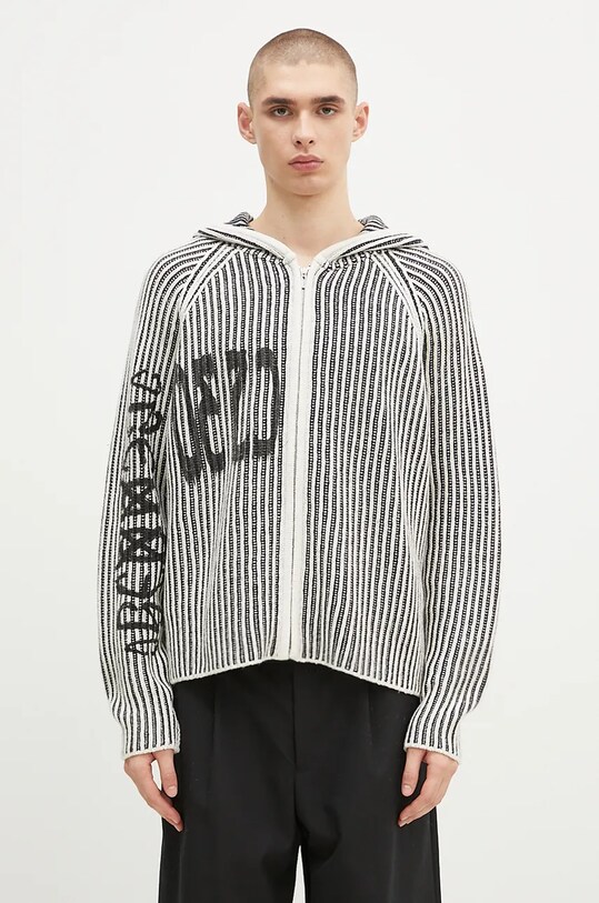 Вовняний кардиган 032C ''Crusader'' Hooded Knit