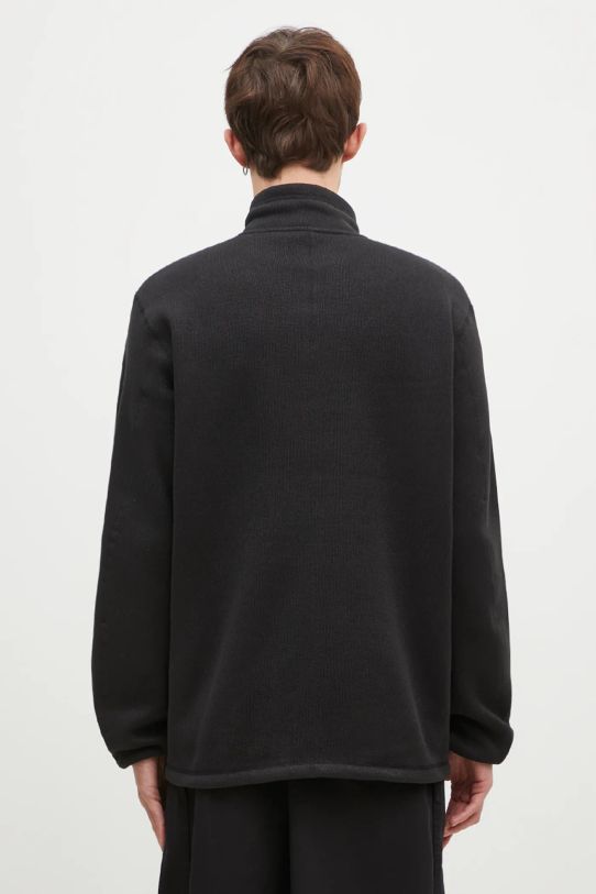 Clothing Nanga sweatshirt Polartec Fleece Zip Blouson NW2241.1D509 black