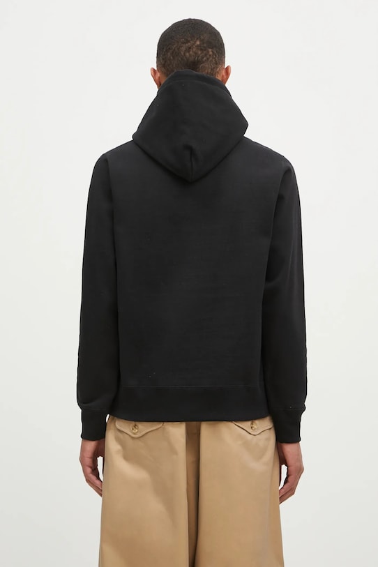 Odjeća Pamučna dukserica A Bathing Ape I Love Bape Pullover 1K80114005 crna