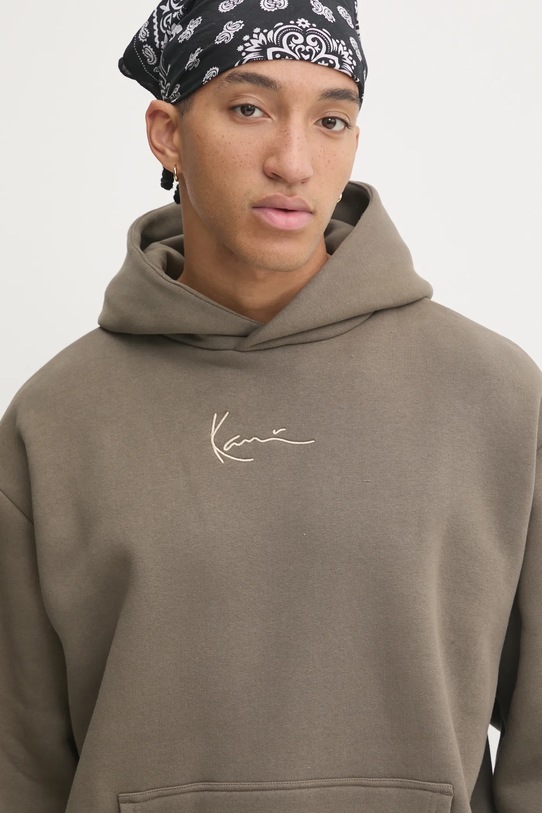 Mikina Karl Kani hnědá 60210189