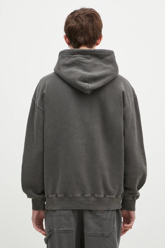 Clothing NEIGHBORHOOD cotton sweatshirt Pigment Dyed Sweat Hoodie Longsleeve 242UNNH.CSM02 gray