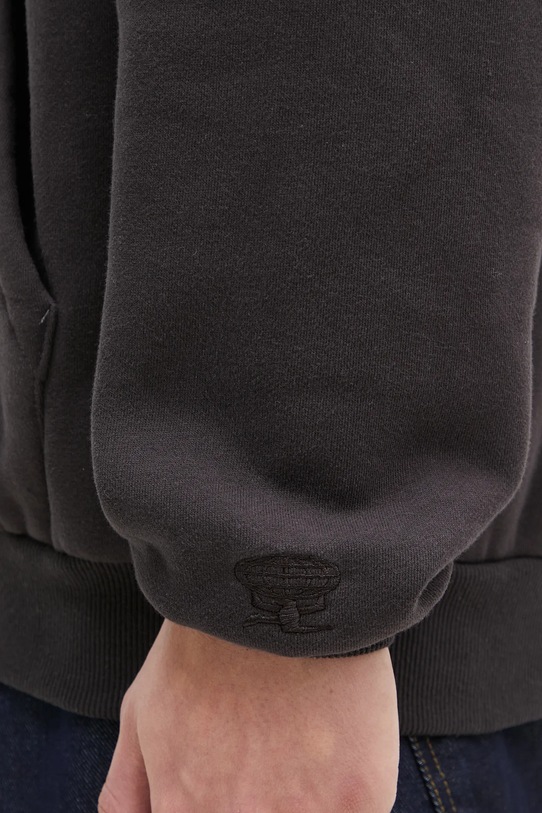 Butter Goods bluza Basic Pullover Hood negru BG243203