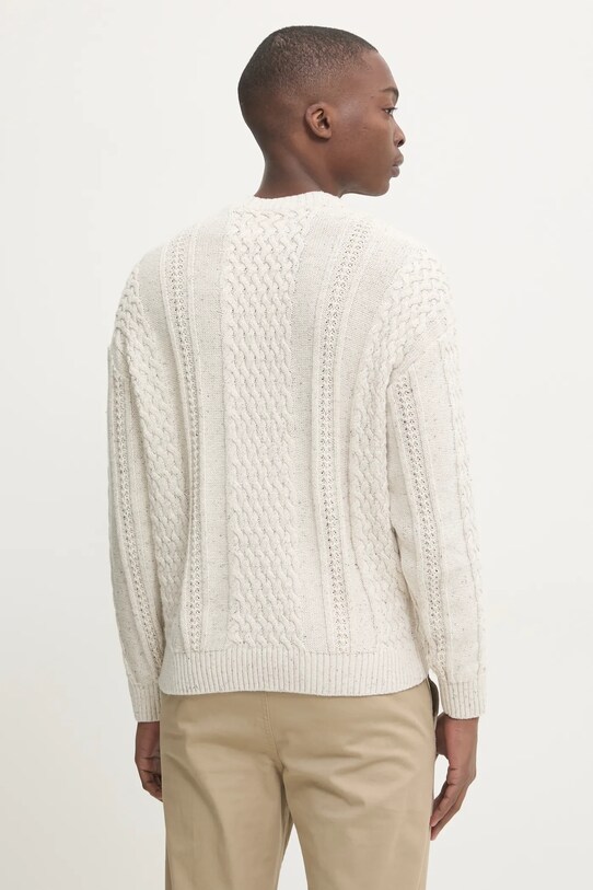 Odzież Hollister Co. sweter KI320.4049.102 beżowy