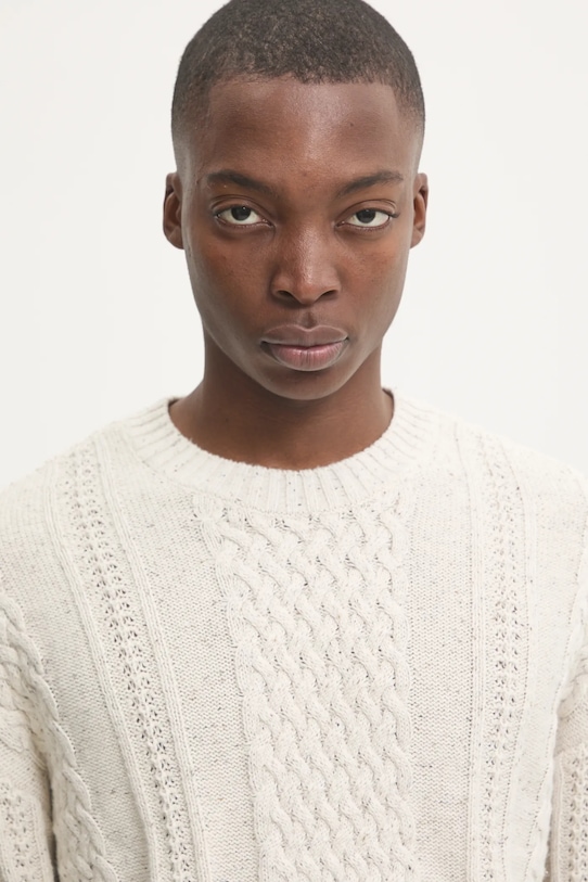 Hollister Co. sweter beżowy KI320.4049.102