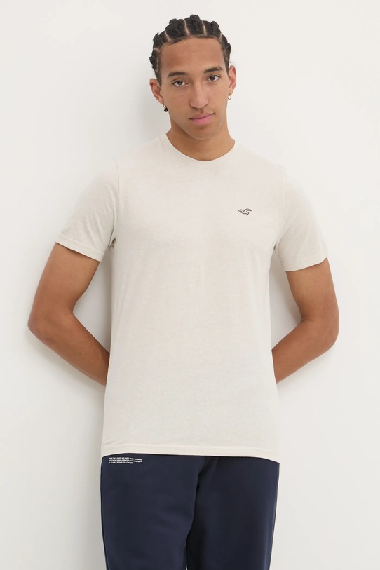 Îmbrăcăminte Hollister Co. tricou 3-pack KI324.1124.100 bej