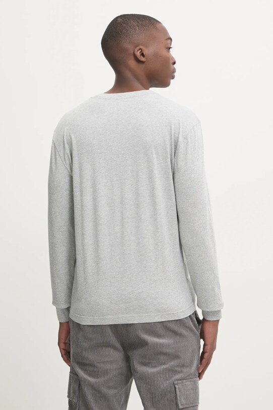 Îmbrăcăminte Hollister Co. longsleeve din bumbac KI324.4198.122 gri