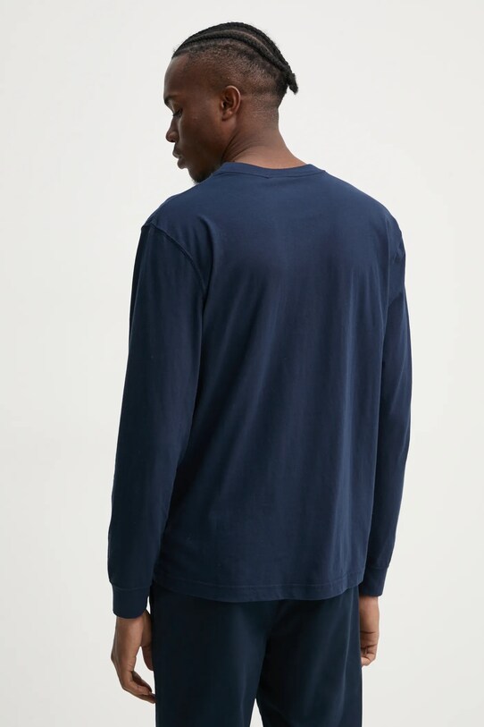 Îmbrăcăminte Hollister Co. longsleeve din bumbac KI324.4198.200 bleumarin