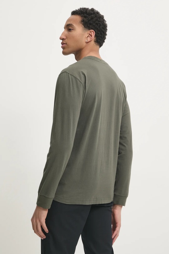 Îmbrăcăminte Hollister Co. longsleeve din bumbac KI324.4198.330 verde