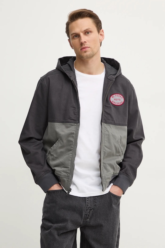Hollister Co. kurtka pozostałe szary KI332.4146.901