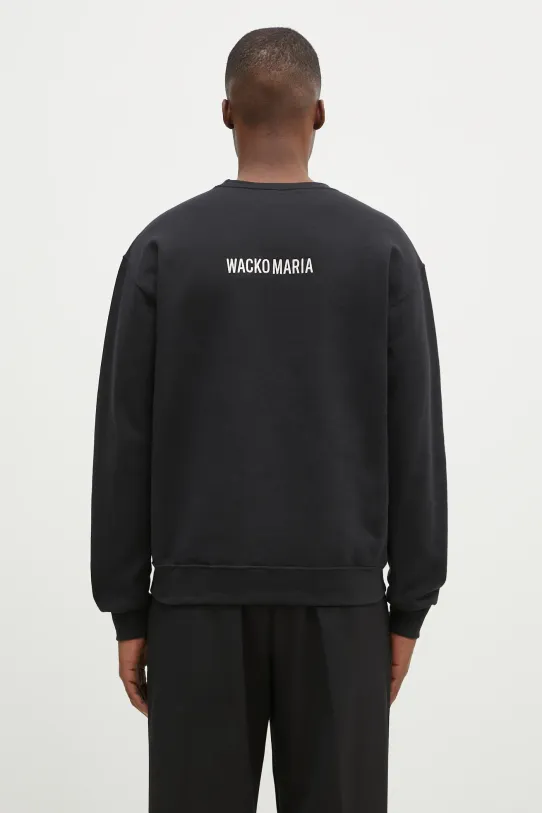 Dukserica Wacko Maria Tim Lehi bez uzorka crna 24FW.WMC.SS18