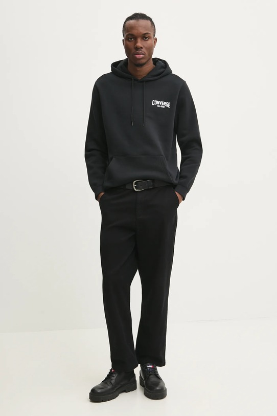 Converse bluză 10027108.A01 negru AW24