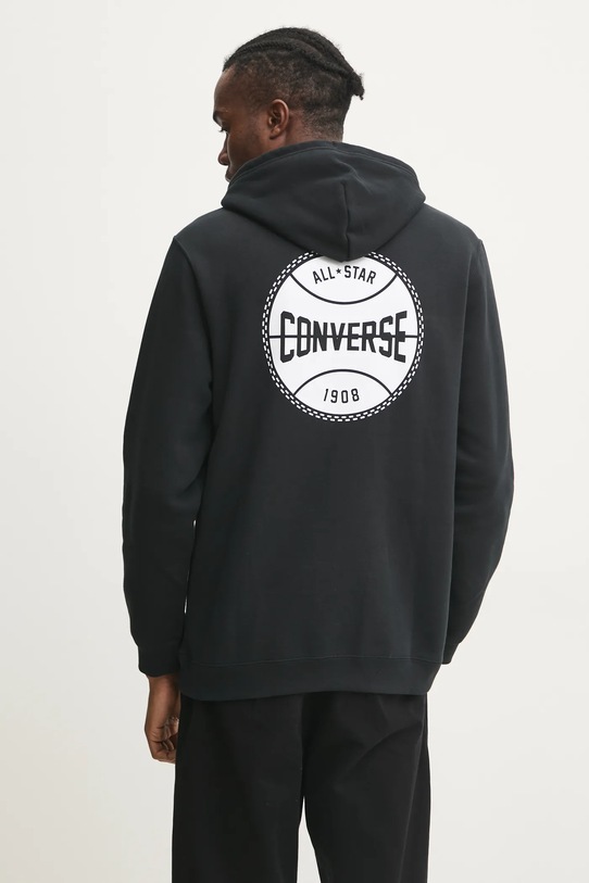 Îmbrăcăminte Converse bluză 10027108.A01 negru