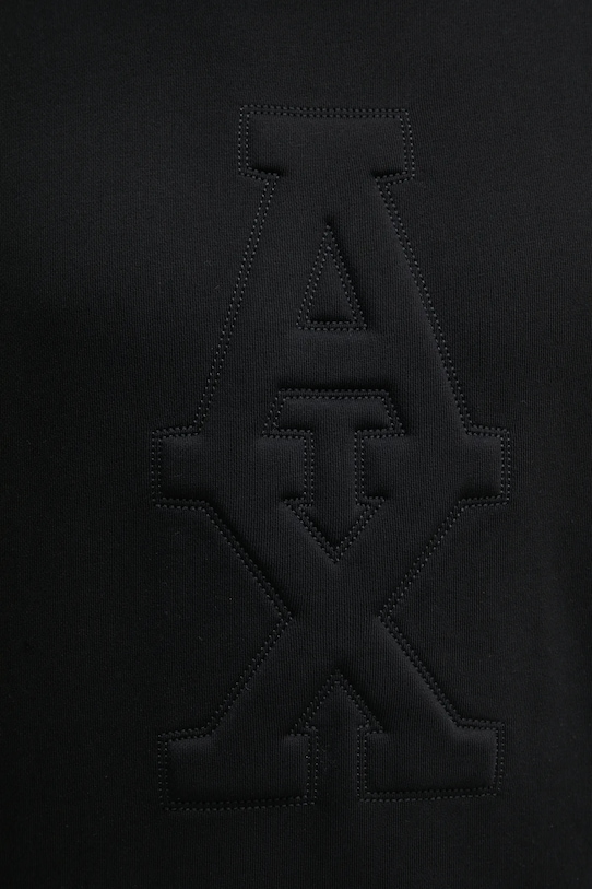 Armani Exchange hanorac de bumbac 6DZMLF.ZJ4XZ negru