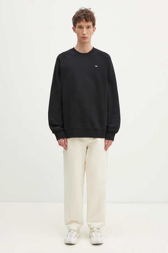 Wood Wood hanorac de bumbac Hester sweatshirt 30250244 negru