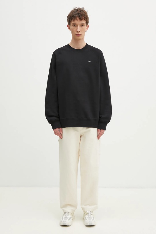 Wood Wood bluza bawełniana Hester sweatshirt 30250244 czarny