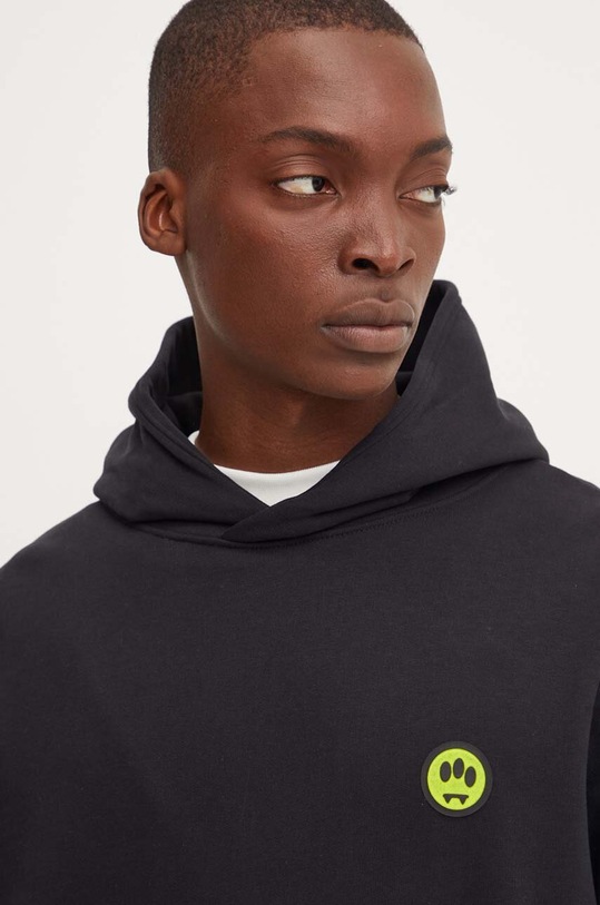 Pamučna dukserica Barrow F4BWUAHS138 crna AW24