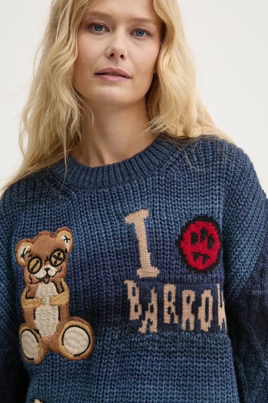 Πουλόβερ με προσθήκη μαλλιού Barrow F4BWUAJP048