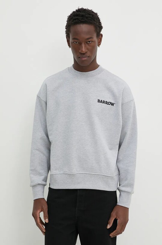Кофта Barrow F4BWUASW133 сірий AW24