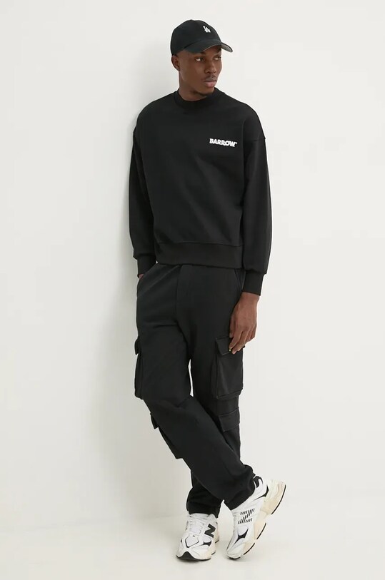 Dukserica Barrow crna F4BWUASW133