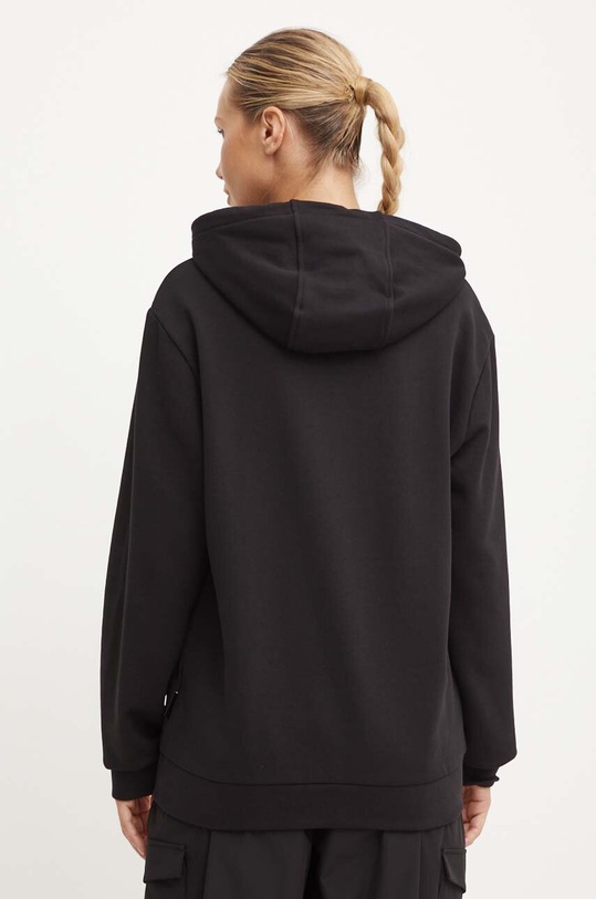 Pamučna dukserica EA7 Emporio Armani PJTKZ.6DUM13.1200 crna