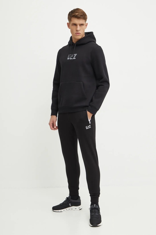 Dukserica EA7 Emporio Armani crna PJZXZ.6DUM18.1200