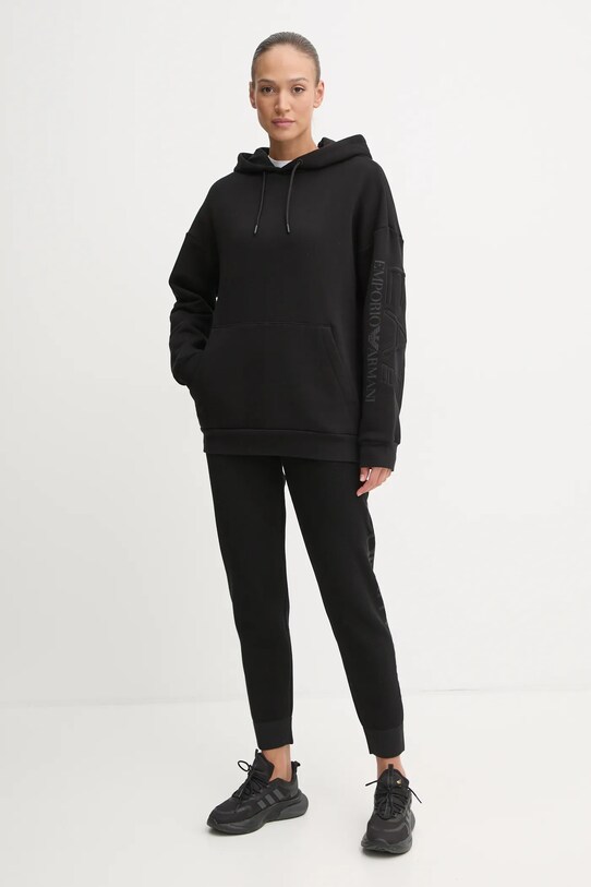 Одяг Бавовняна кофта EA7 Emporio Armani PJOPZ.6DUM15.1200 чорний