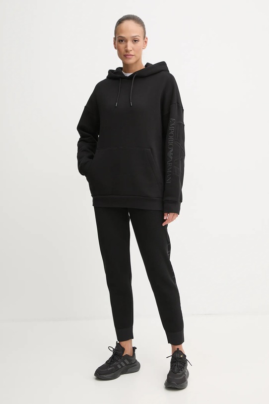 Odzież EA7 Emporio Armani bluza bawełniana PJOPZ.6DUM15.1200 czarny