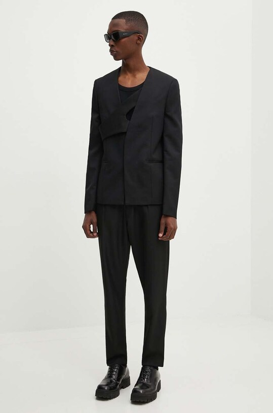 Clothing Heliot Emil wool blazer PREAW24.M.04.042.BLK01 black