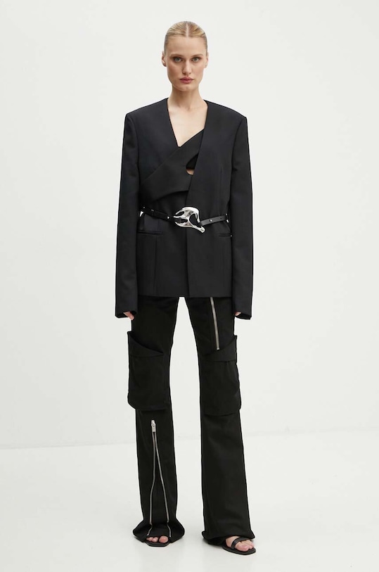 Шерстяной пиджак Heliot Emil чёрный PREAW24.M.04.042.BLK01