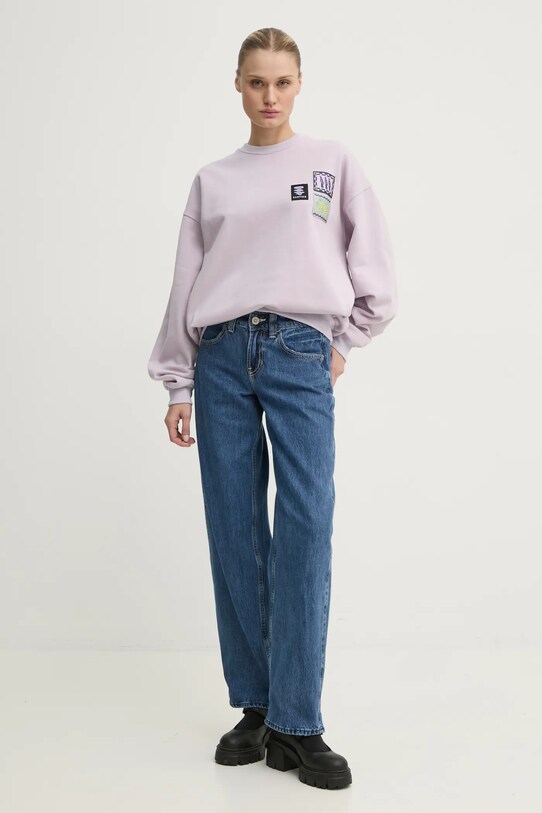 Oblečenie Mikina Kaotiko AP018.01.G002 fialová