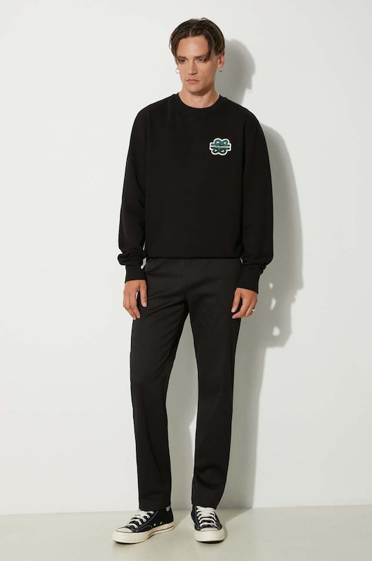 Oblečení Bavlněná mikina Filling Pieces Gowtu 74533921861 černá