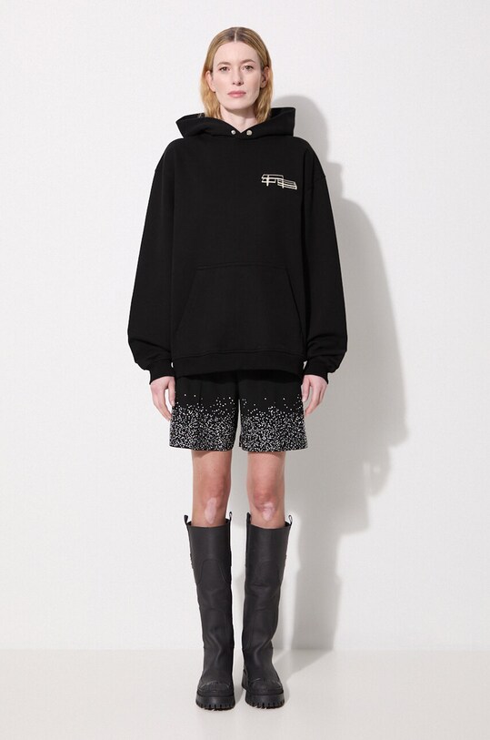 Clothing Filling Pieces cotton sweatshirt Handshake Elements 80614111861 black