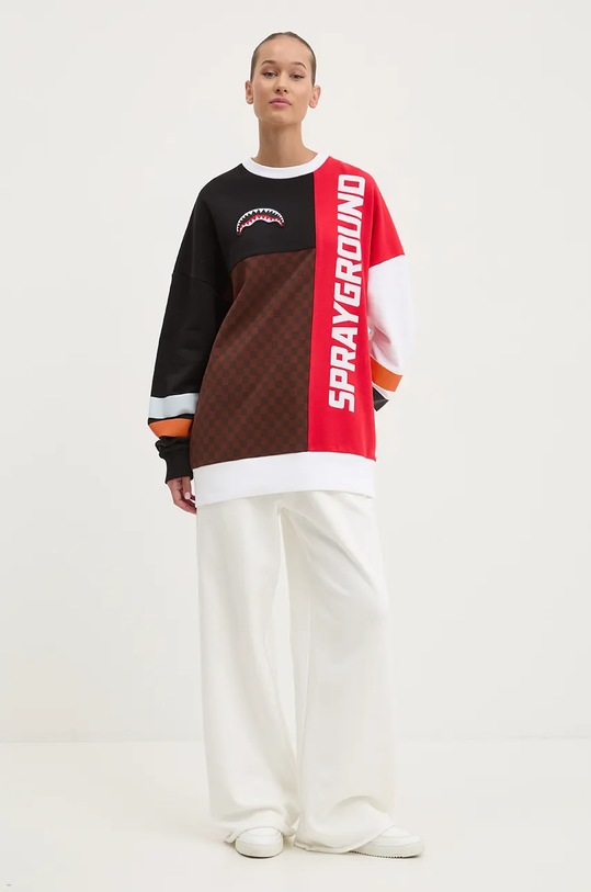 Sprayground hanorac de bumbac SP289 multicolor AW24