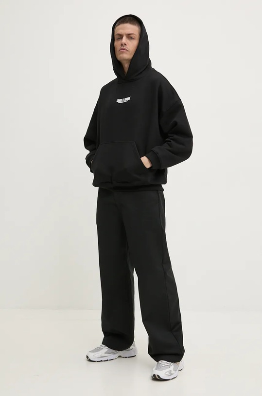 Vertere Berlin hanorac de bumbac VER.H127 negru AW24