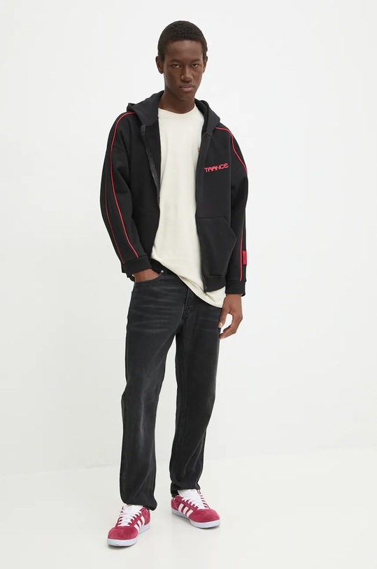 Pamučna dukserica Vertere Berlin crna VER.ZH120