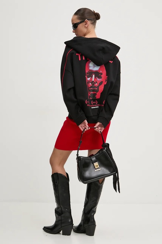 Pamučna dukserica Vertere Berlin VER.ZH120 crna