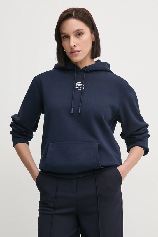 Lacoste bluza bawełniana SH2740 granatowy