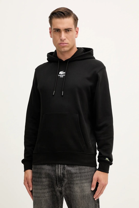 Lacoste bluza bawełniana SH2740 czarny