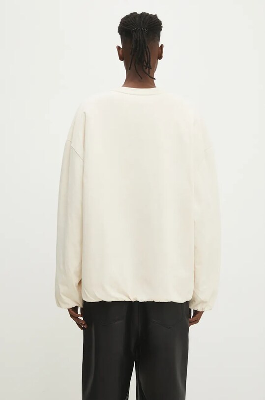 Clothing A.P.C. cotton sweatshirt Kook COHFL.M27945.AAD beige