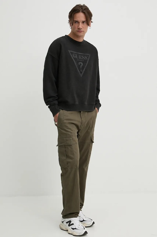 Dukserica Guess Originals M4BQ11.K9V31 crna AW24