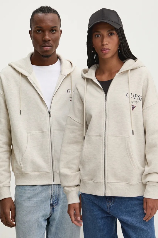 Dukserica Guess Originals print siva M4BQ31.K9V31