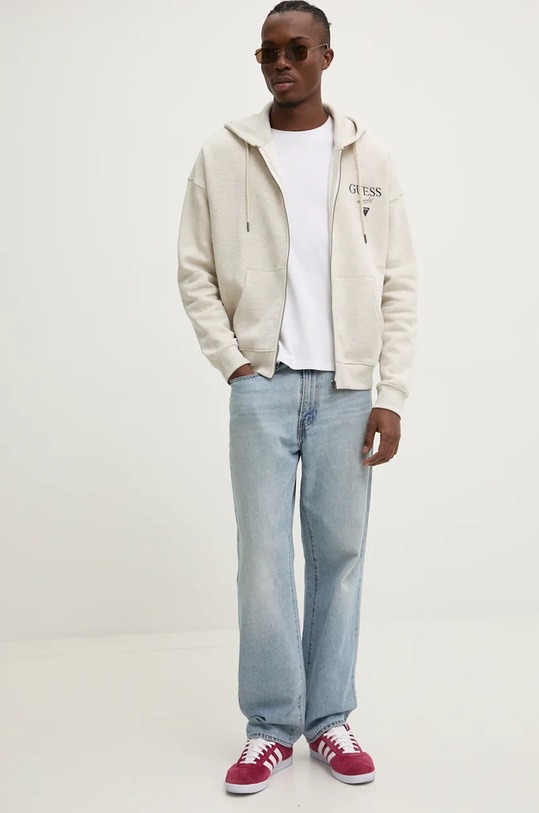 Dukserica Guess Originals M4BQ31.K9V31 siva AW24