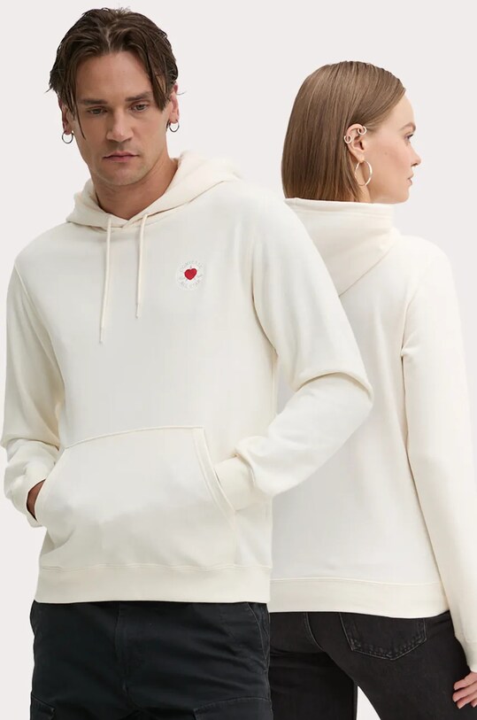 Кофта Converse с капюшоном бежевый 10026889.A02